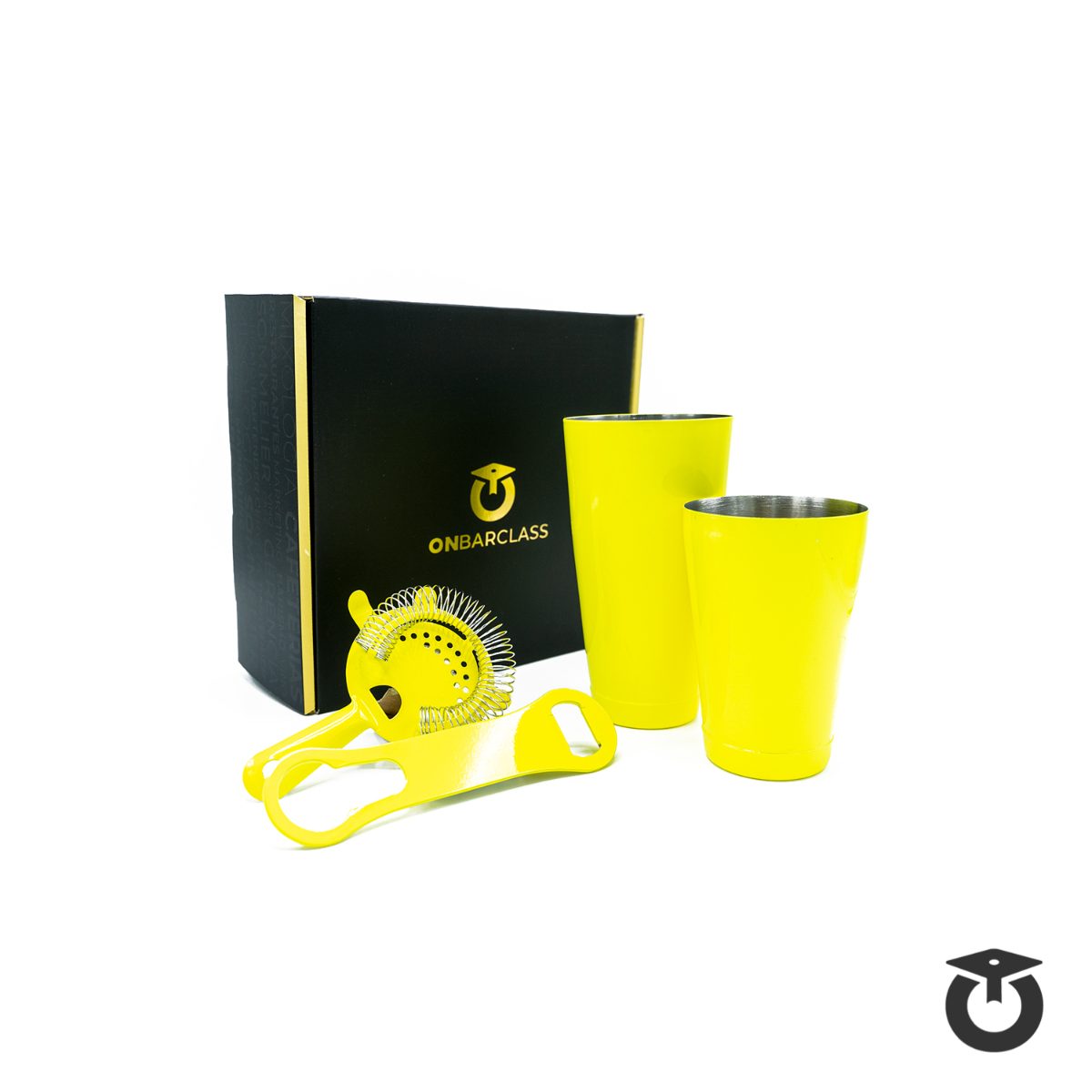 Kit de Coctelería Neon Pop Deluxe (4 Piezas) [PRE-VENTA]
