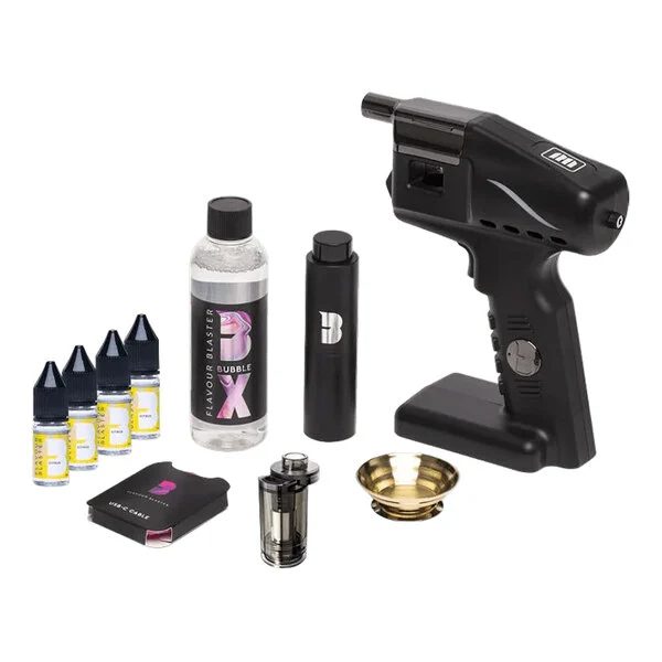 Flavour Blaster Pro 2 Black (Starter Kit) Pistola para Coctelería de Humo y Burbujas [PRE-VENTA]